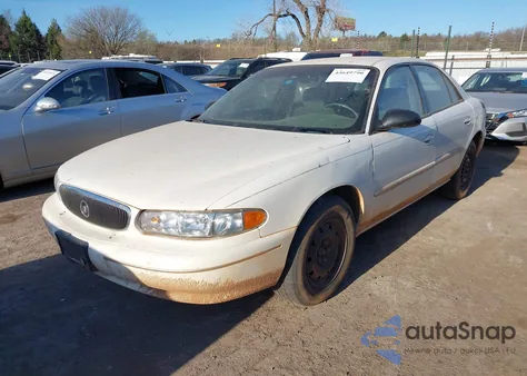 2003 Buick Century Custom из США, поврежденный, VIN 2G4WS52JX31192054